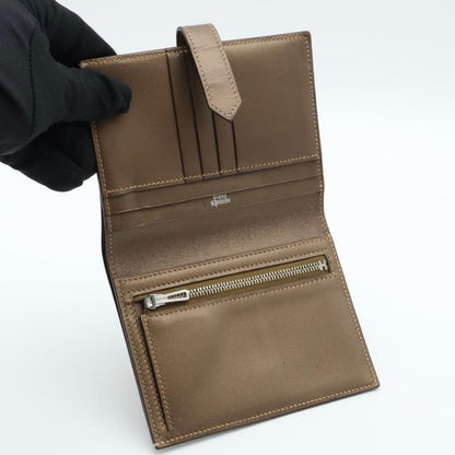 Hermes Bearn Compact Milois Wallet Blanc — view 3