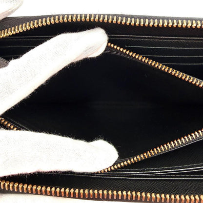 Louis Vuitton Wallet Black Gold Zippy Epi — view 4