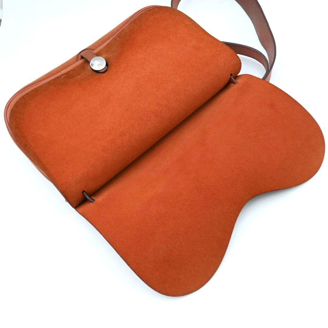 Hermes Sac Colorado MM Shoulder Bag Orange — view 3