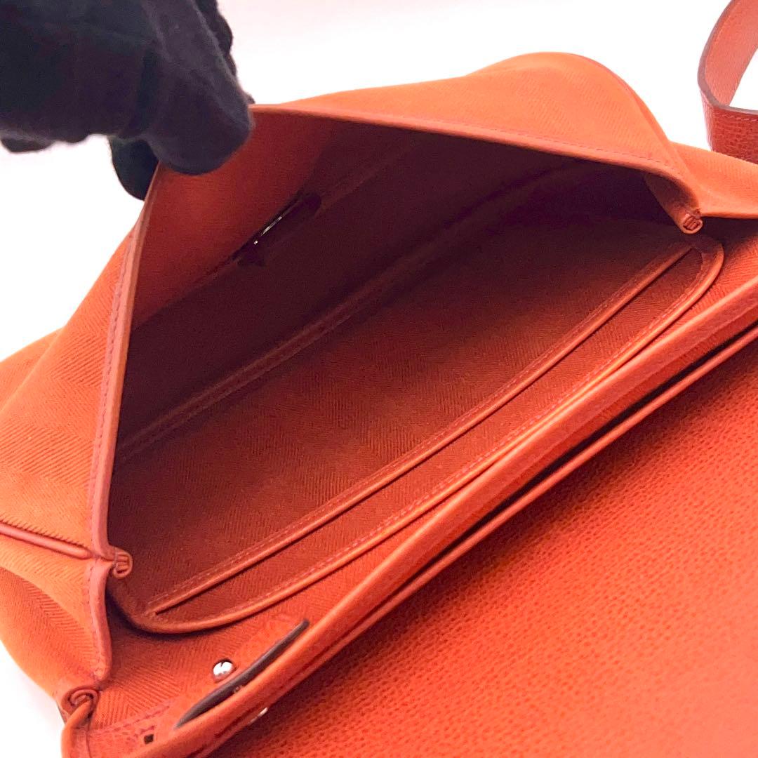 Hermes Sac Colorado MM Shoulder Bag Orange — view 4