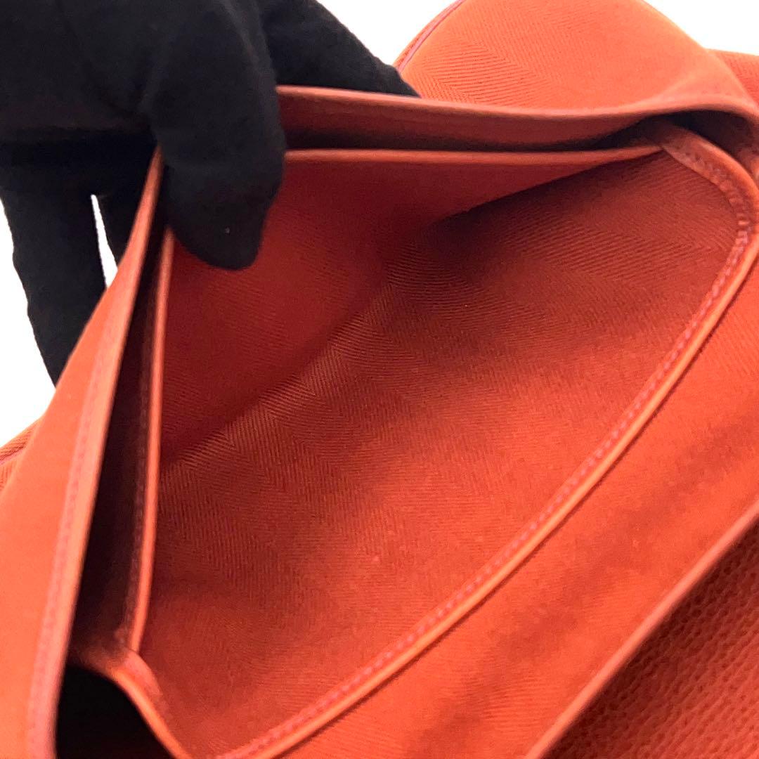 Hermes Sac Colorado MM Shoulder Bag Orange — view 5