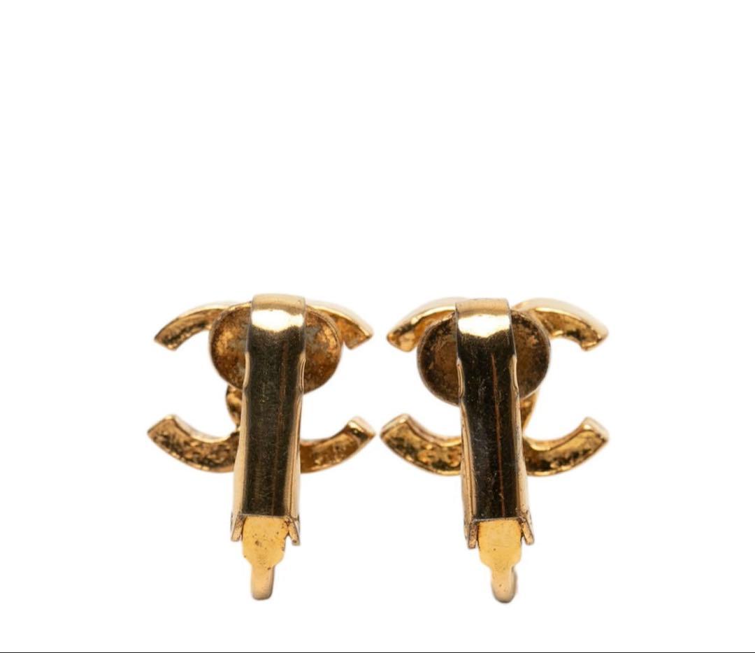 Chanel CC Logo Earrings — view 2