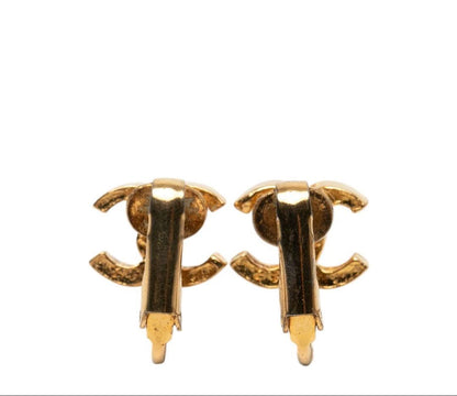 Chanel CC Logo Earrings — view 2