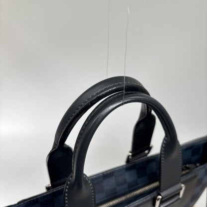 Louis Vuitton Damier Cobalt Cabas Jules Tote Black — view 6