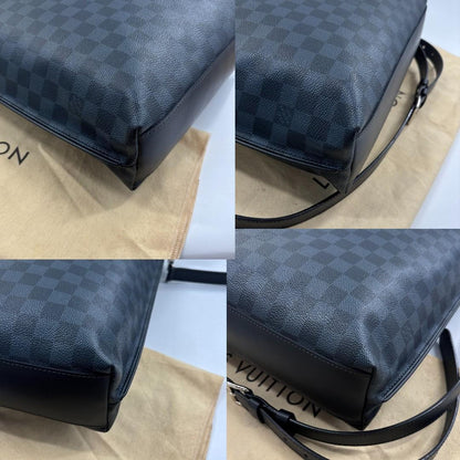 Louis Vuitton Damier Cobalt Cabas Jules Tote Black — view 8