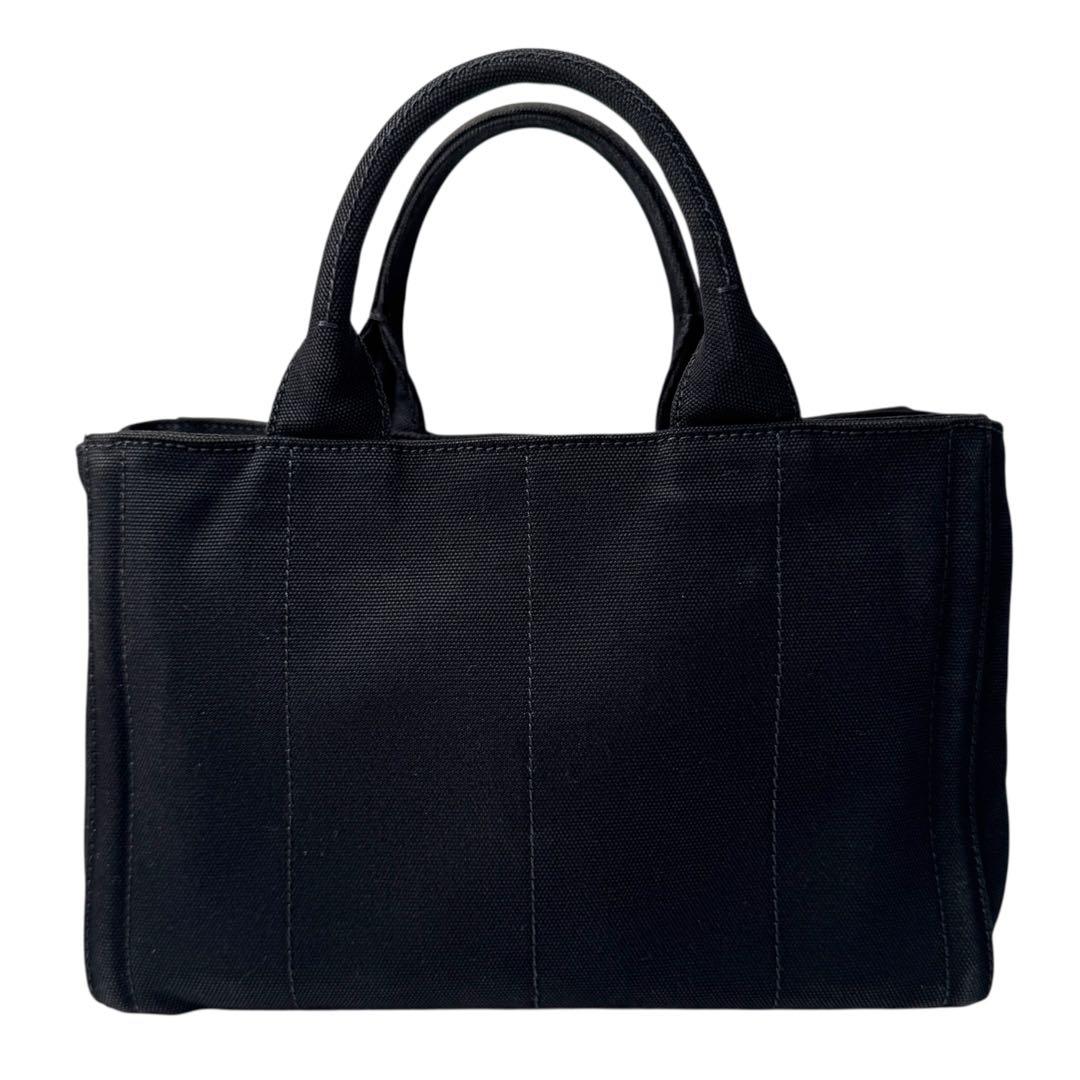 Prada Canapa Bijou Studded 2-Way Tote — view 3