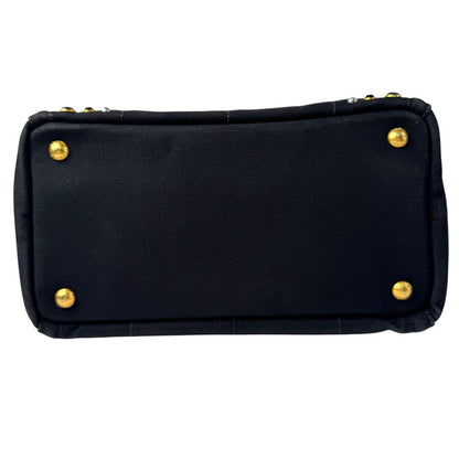 Prada Canapa Bijou Studded 2-Way Tote — view 6