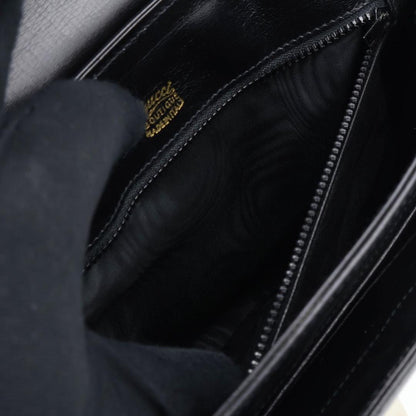 Gucci Shoulder Bag Vintage Leather Black — view 5