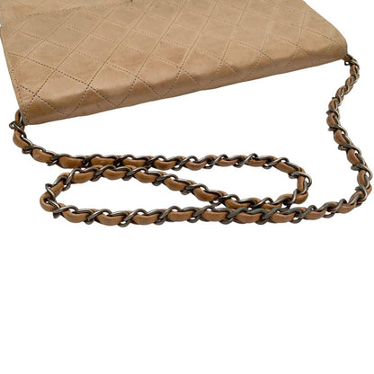 Chanel Lambskin Quilted Chain Shoulder Bag CC Logo