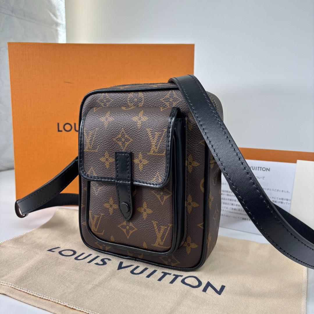 Louis Vuitton Monogram Macassar Christopher Shoulder — view 2