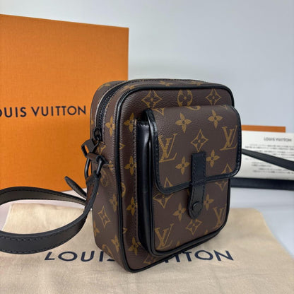 Louis Vuitton Monogram Macassar Christopher Shoulder — view 3