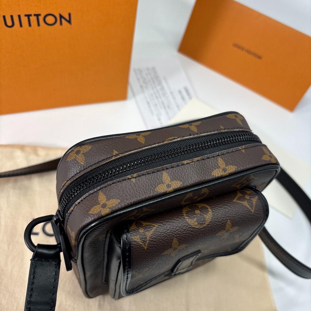 Louis Vuitton Monogram Macassar Christopher Shoulder — view 6
