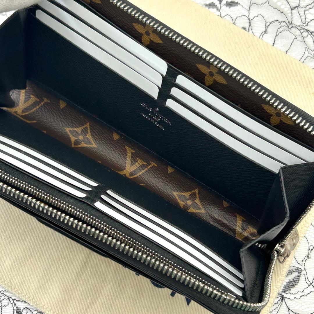 Louis Vuitton Monogram Macassar Zippy Dragonne Wallet — view 6