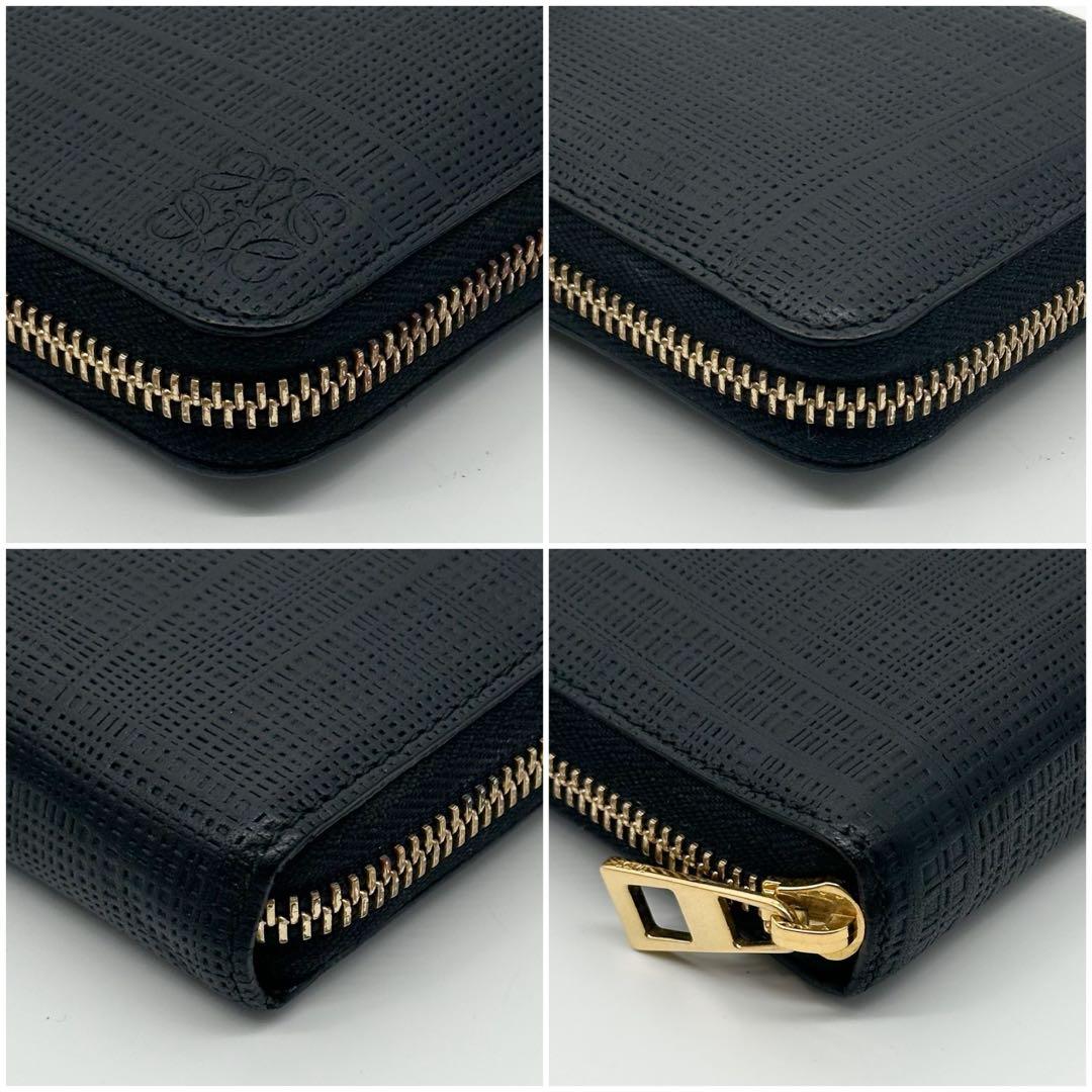 Loewe Anagram Round Zip Compact Bifold Small Wallet — view 7