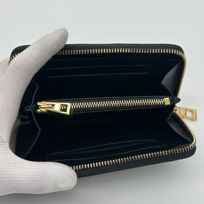 Loewe Anagram Round Zip Compact Bifold Small Wallet — view 8