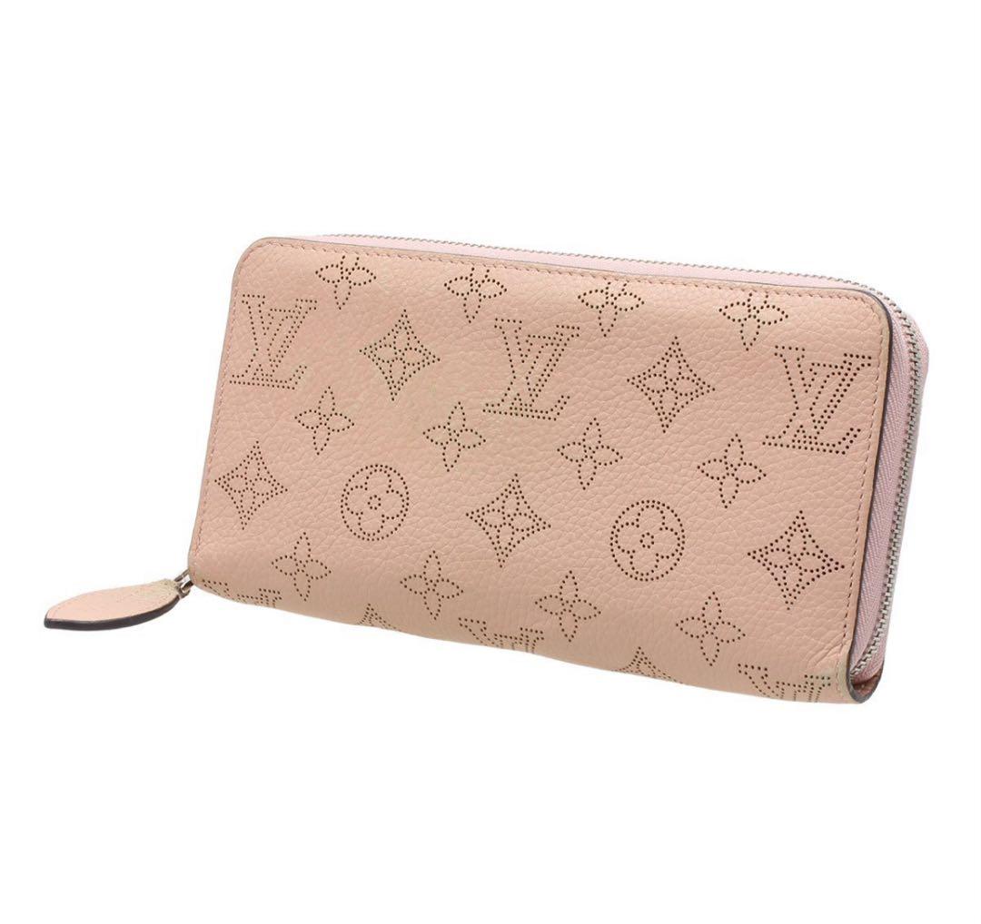 Louis Vuitton Monogram Mahina Zippy Wallet Long Wallet