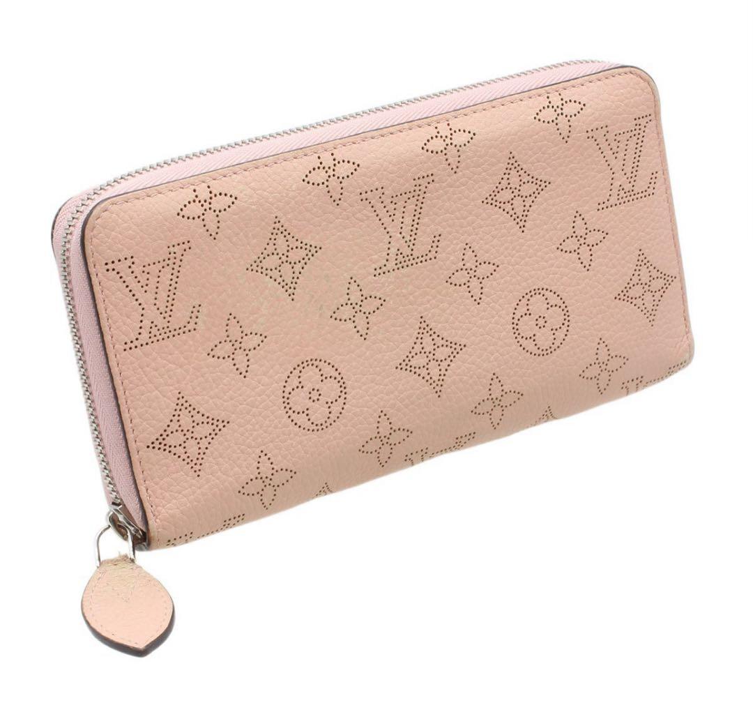 Louis Vuitton Monogram Mahina Zippy Wallet Long Wallet