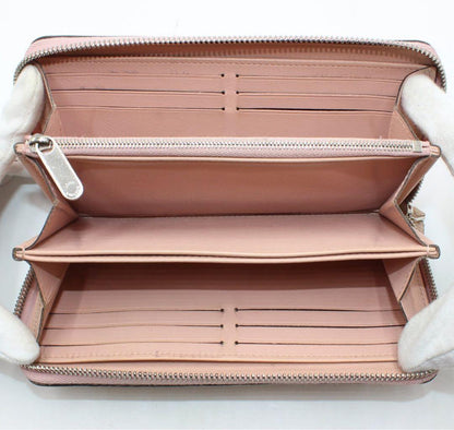 Louis Vuitton Monogram Mahina Zippy Wallet Long Wallet