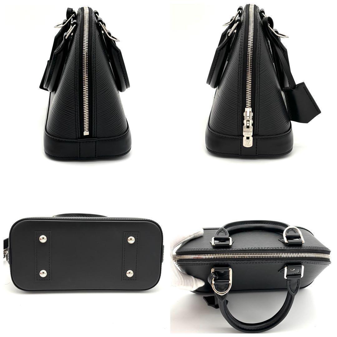 Louis Vuitton Class Shoulder Bag Alma BB Epi Black — view 4