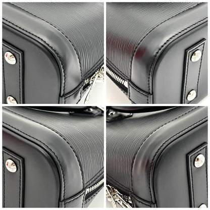 Louis Vuitton Class Shoulder Bag Alma BB Epi Black — view 5