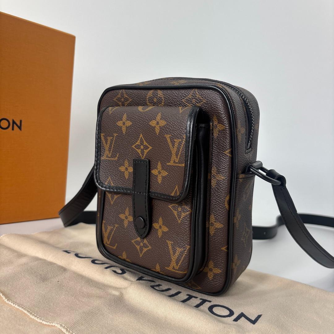 Louis Vuitton Monogram Macassar Christopher Shoulder — view 2