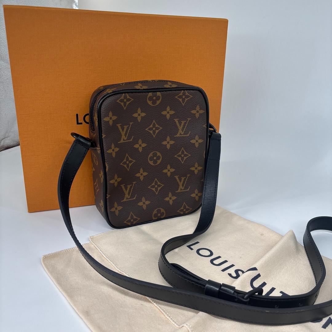 Louis Vuitton Monogram Macassar Christopher Shoulder — view 5