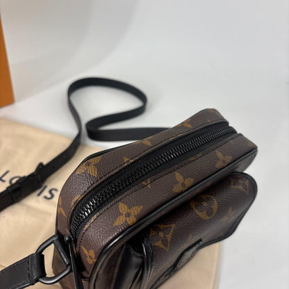 Louis Vuitton Monogram Macassar Christopher Shoulder — view 6