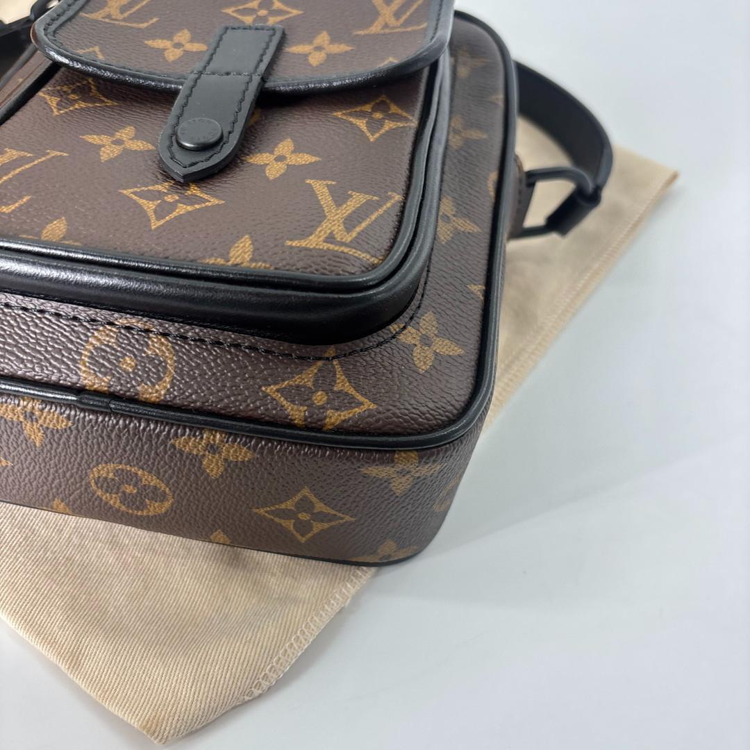Louis Vuitton Monogram Macassar Christopher Shoulder — view 8