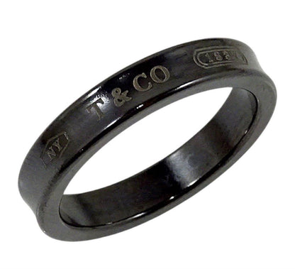 Tiffany & Co 53 1837 Narrow Titanium Ring