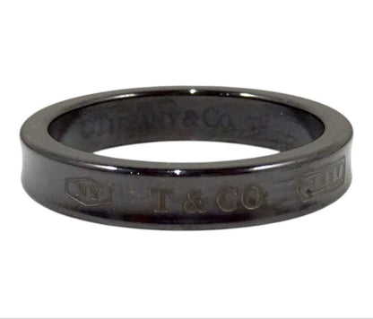 Tiffany & Co 53 1837 Narrow Titanium Ring — view 2