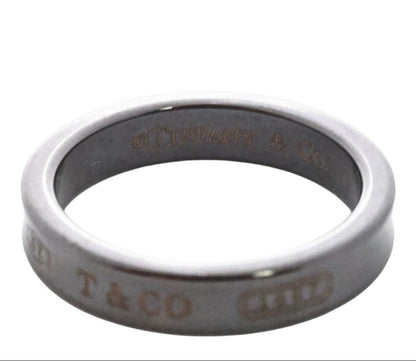 Tiffany & Co 53 1837 Narrow Titanium Ring — view 5