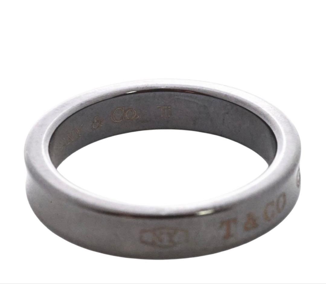 Tiffany & Co 53 1837 Narrow Titanium Ring — view 6