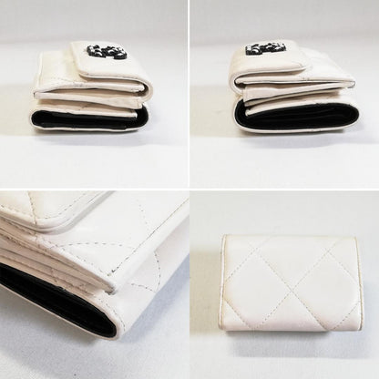 Chanel 19 Trifold Wallet Dizeneuf White — view 3