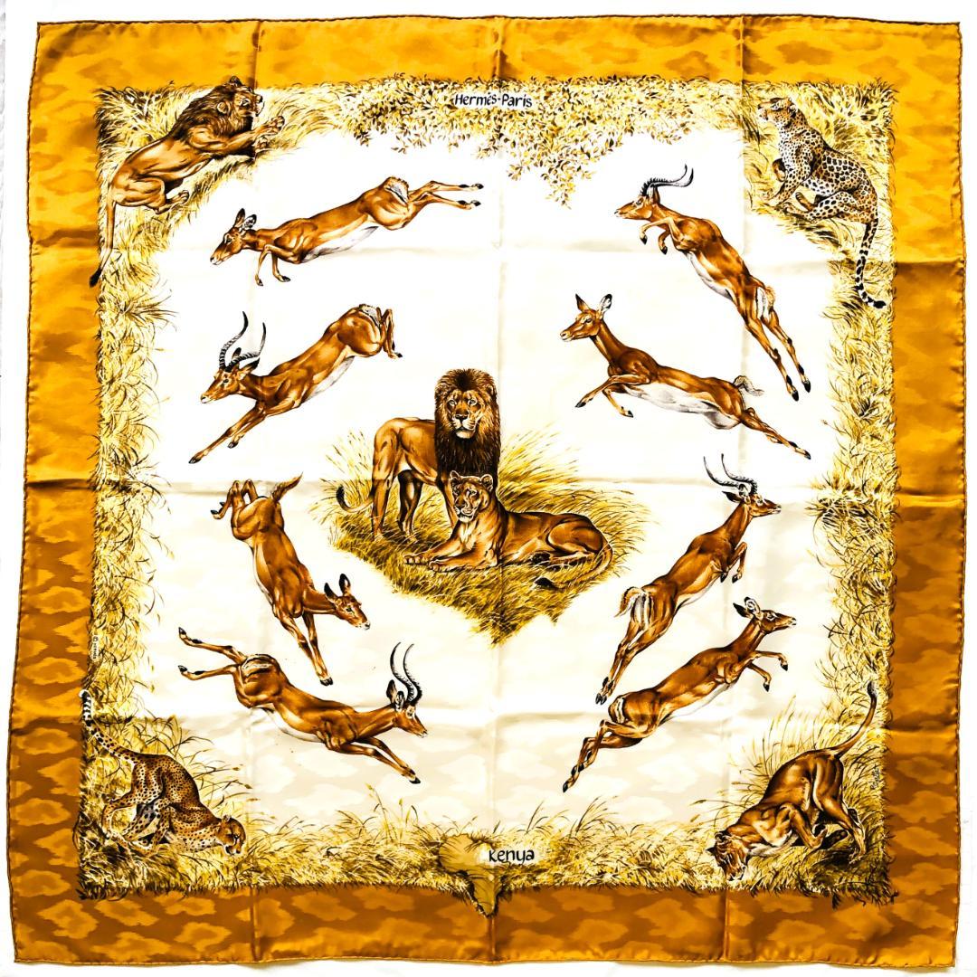 Hermes Carré 90 Kenya Scarf