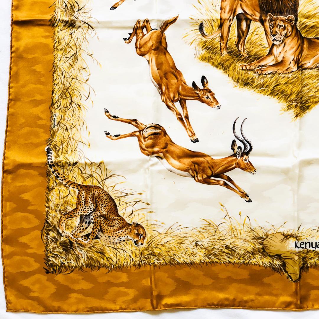 Hermes Carré 90 Kenya Scarf