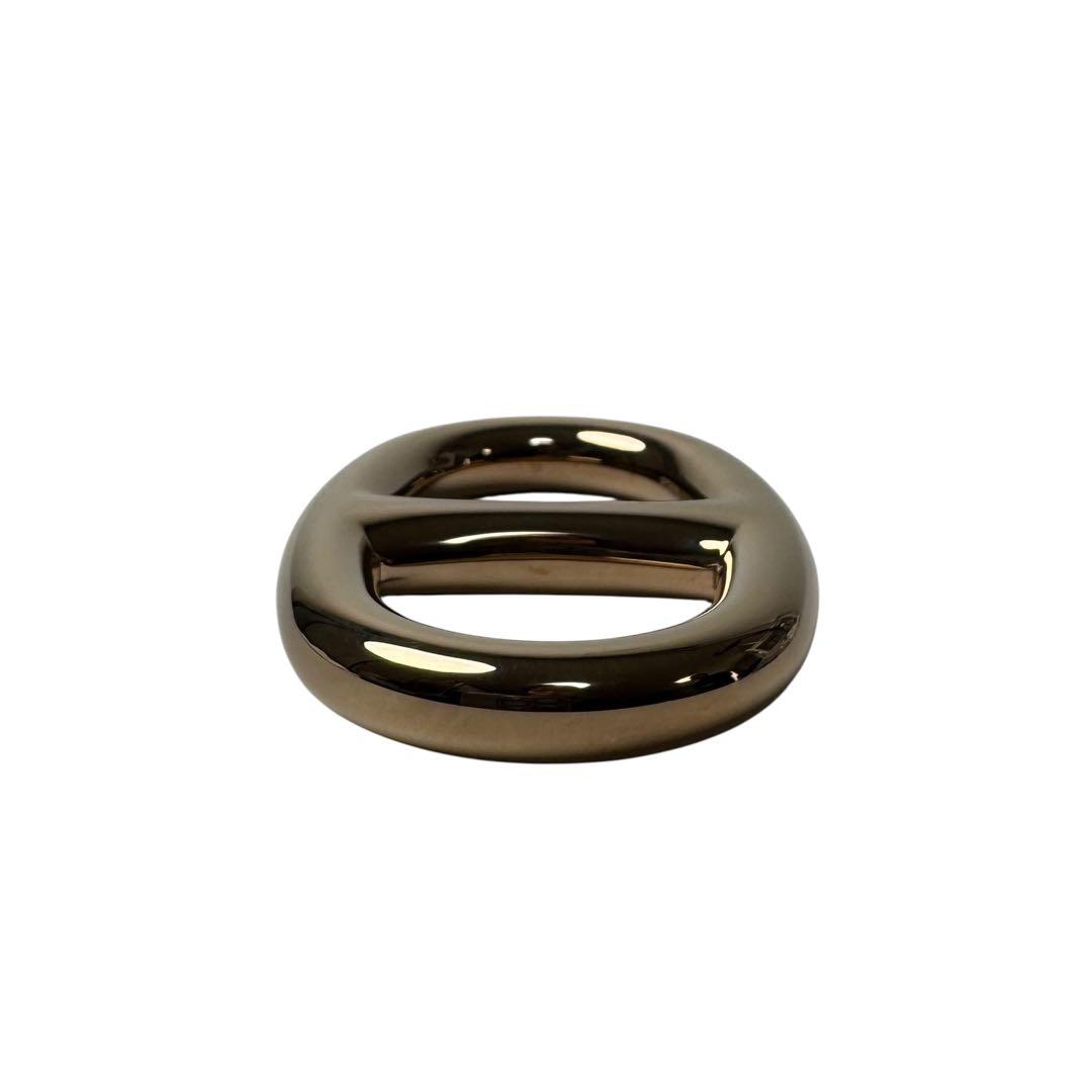 Hermes Scarf Ring Chaine D'ancre Gold — view 4