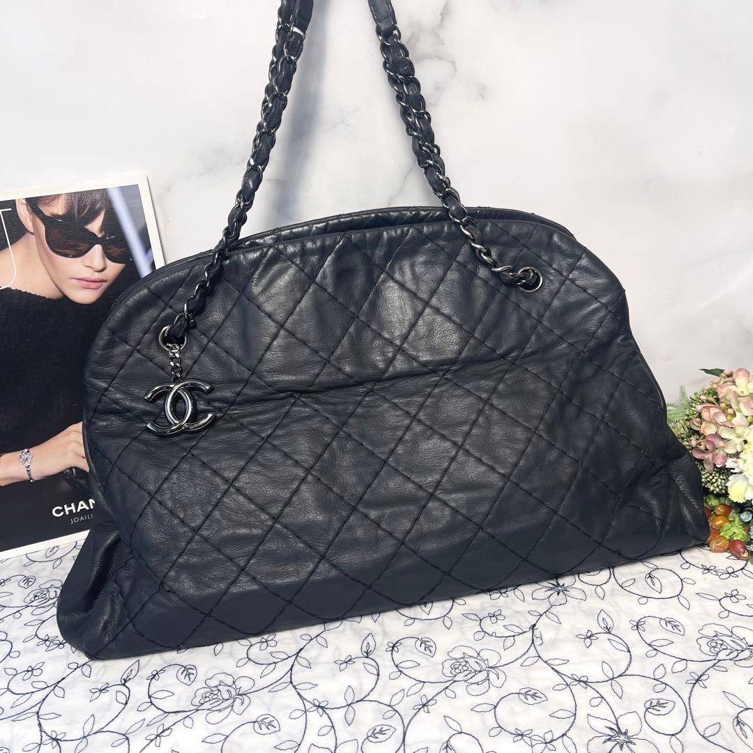 Chanel Shoulder Tote Coco Charm Quilted