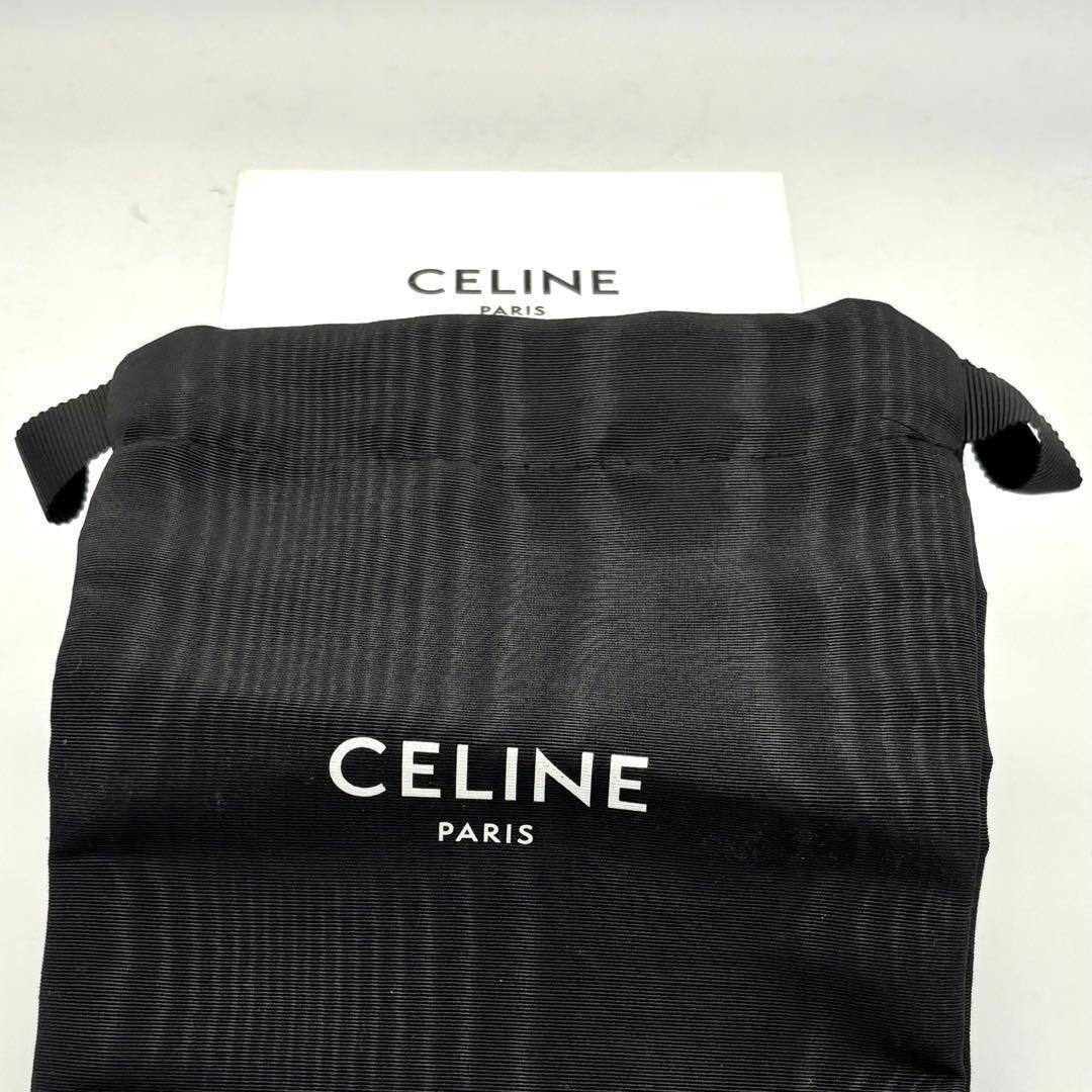 Celine Trifold Wallet Triomphe All Over Pattern Small Flap — view 9
