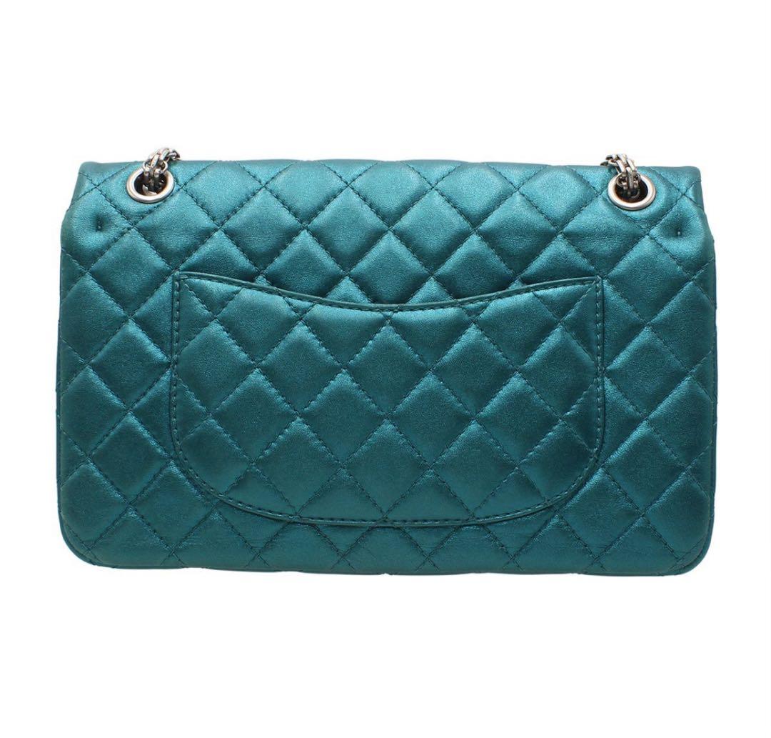 Chanel 2.55 Matelasse Double Flap Shoulder Bag