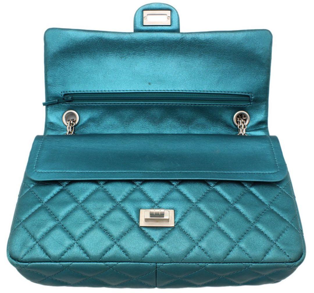 Chanel 2.55 Matelasse Double Flap Shoulder Bag