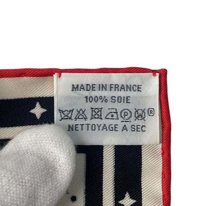 Hermes Carre 55 Horsewear Kyoto Marble Flower Silk