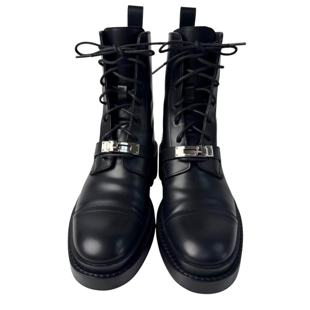 Hermes Funk Kelly Boots 35 Leather Black — view 2