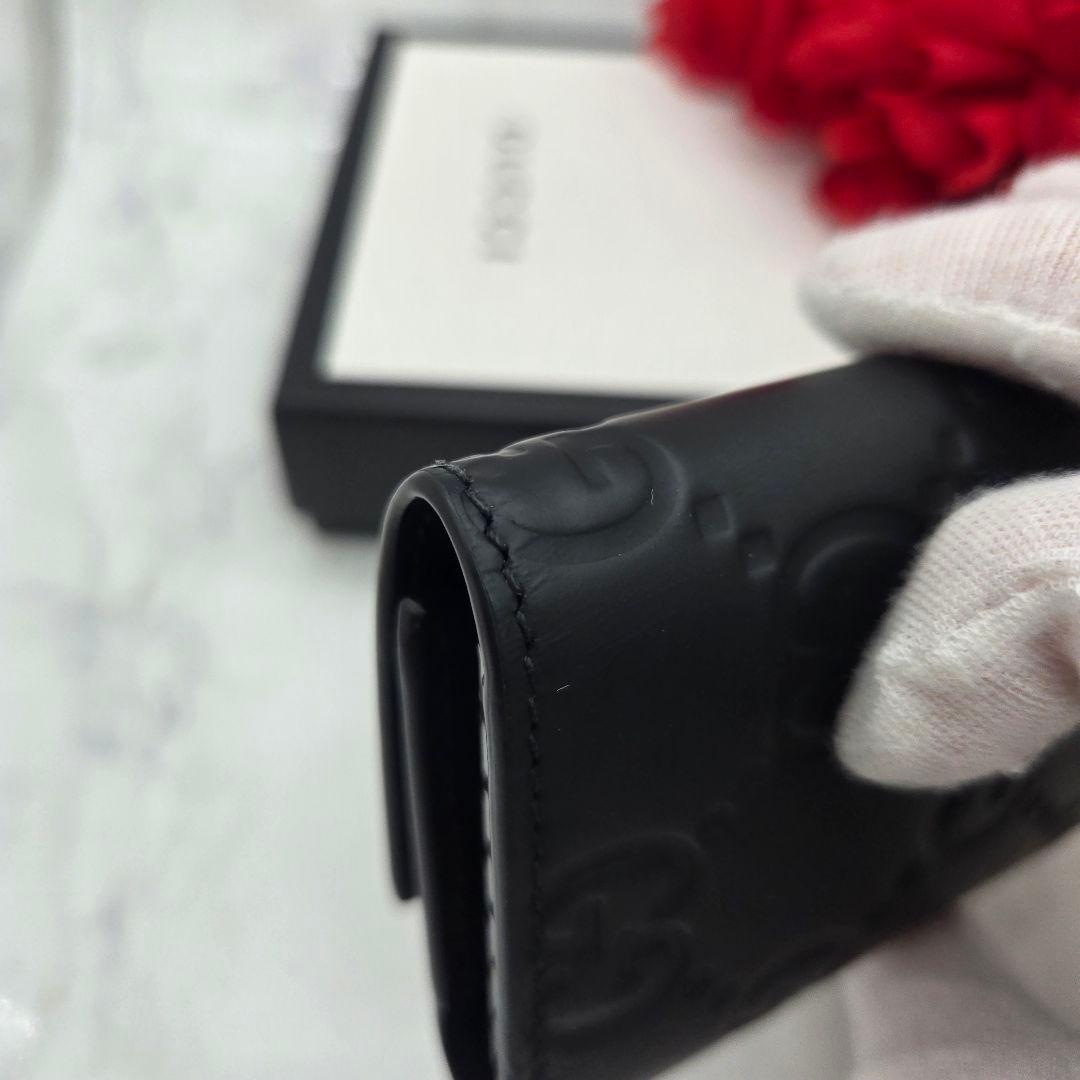 Gucci Key Case 6 GG Rubber Effect Key Holder — view 7
