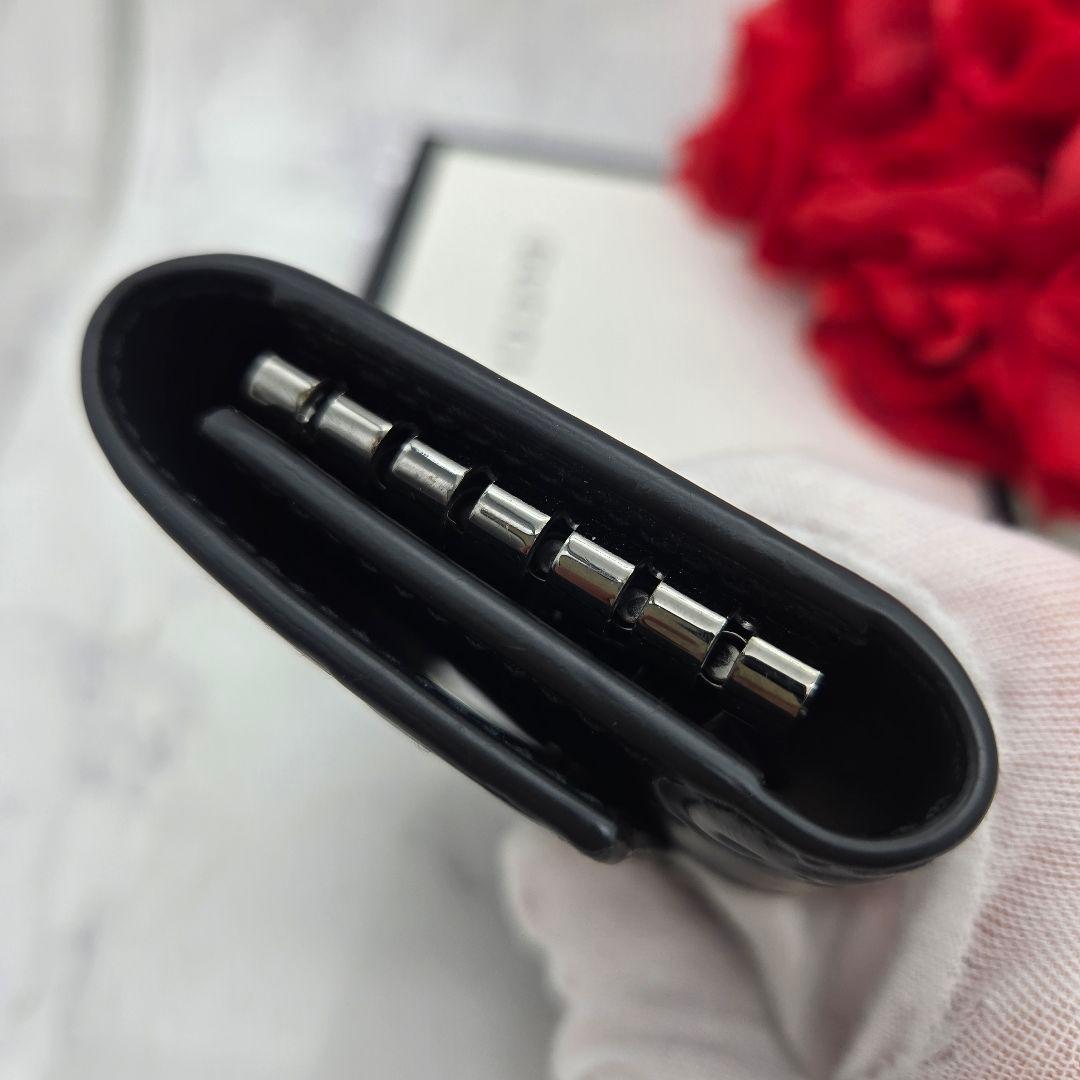 Gucci Key Case 6 GG Rubber Effect Key Holder — view 8
