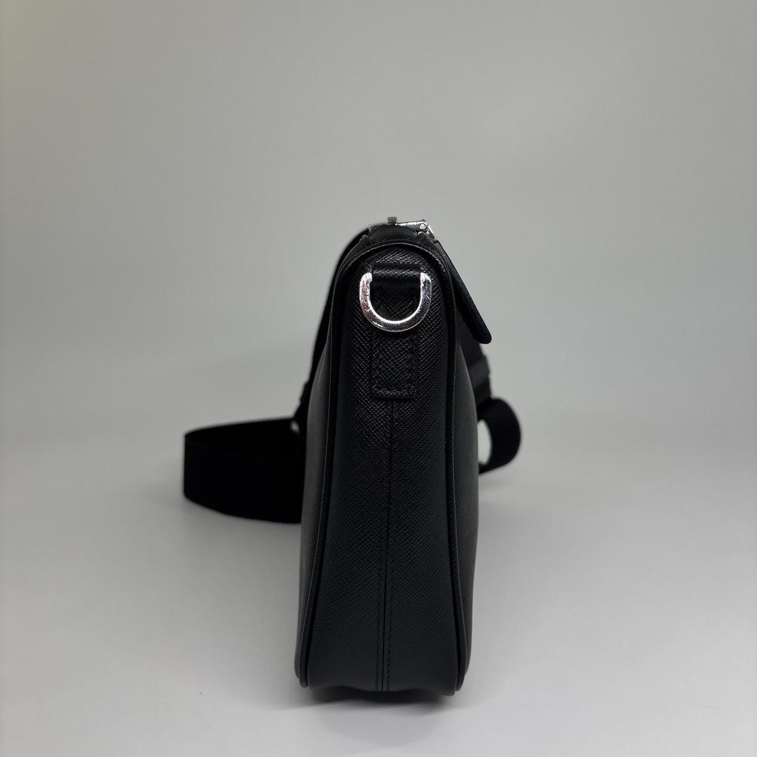 Prada Saffiano Leather Shoulder Bag — view 4