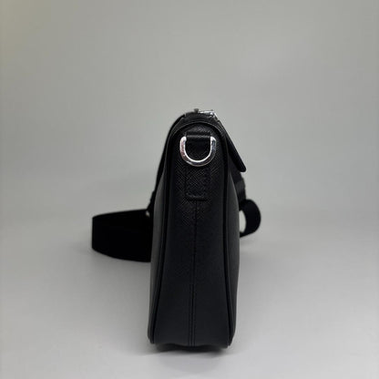 Prada Saffiano Leather Shoulder Bag — view 4