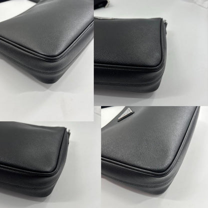 Prada Saffiano Leather Shoulder Bag — view 8
