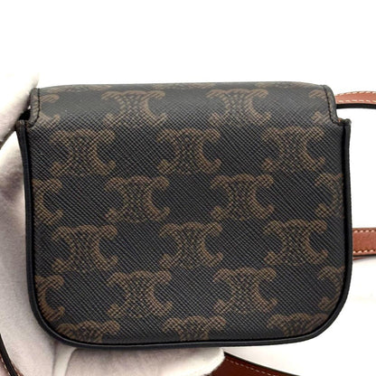 Celine Triomphe All Over Print Mini Claude Shoulder Bag — view 3