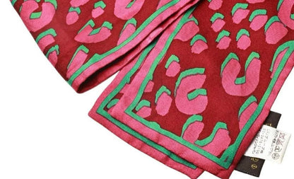 Louis Vuitton Leopard Print Silk Scarf — view 2