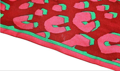 Louis Vuitton Leopard Print Silk Scarf — view 5